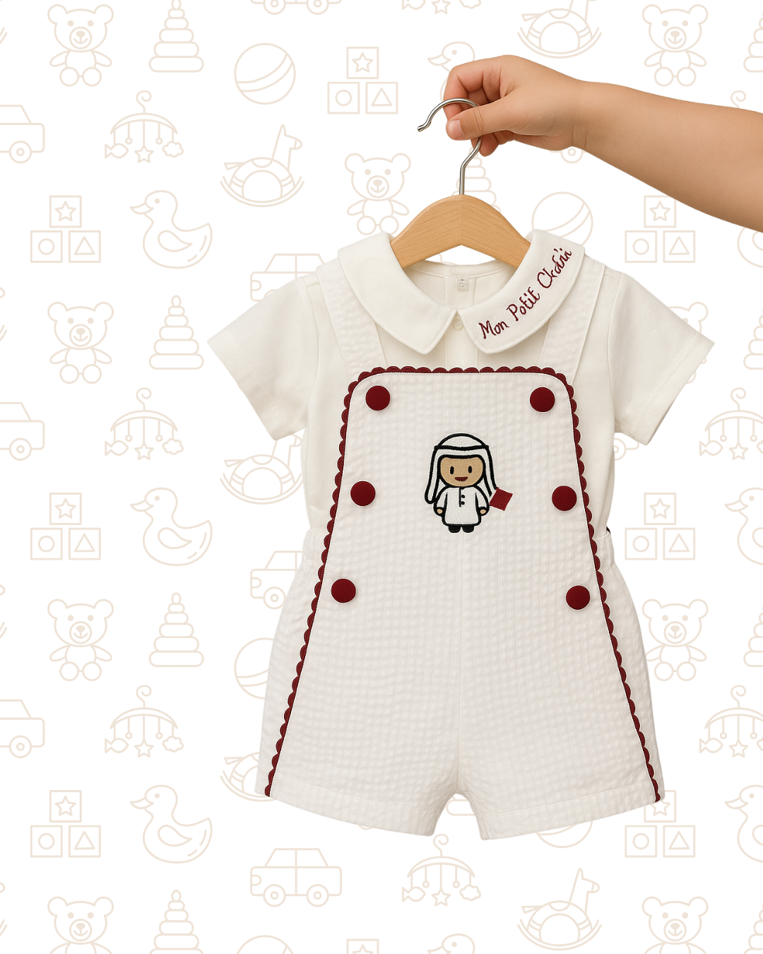 Baby Qatari Romper Set