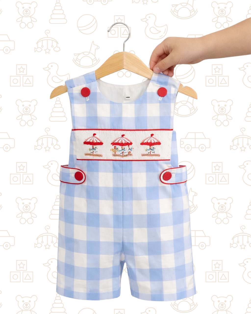 Blue Petit Carousel