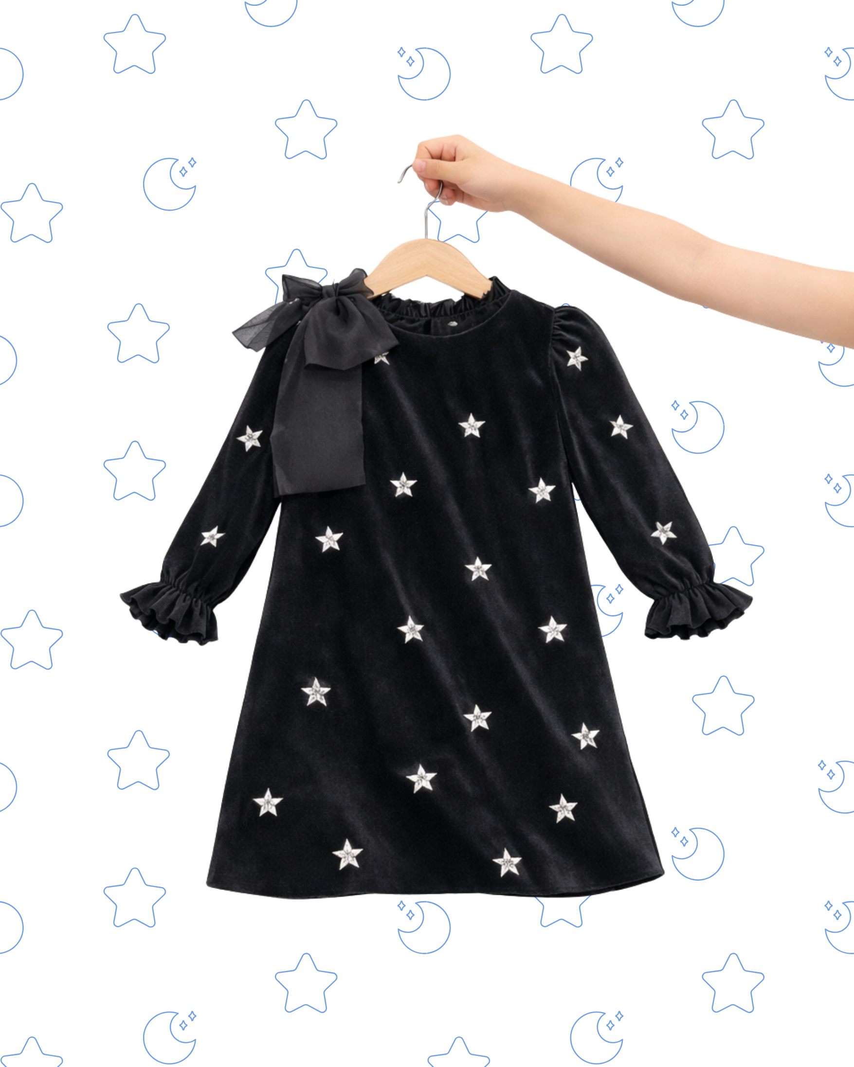 The Nuit Étoilée Dress (Girl)