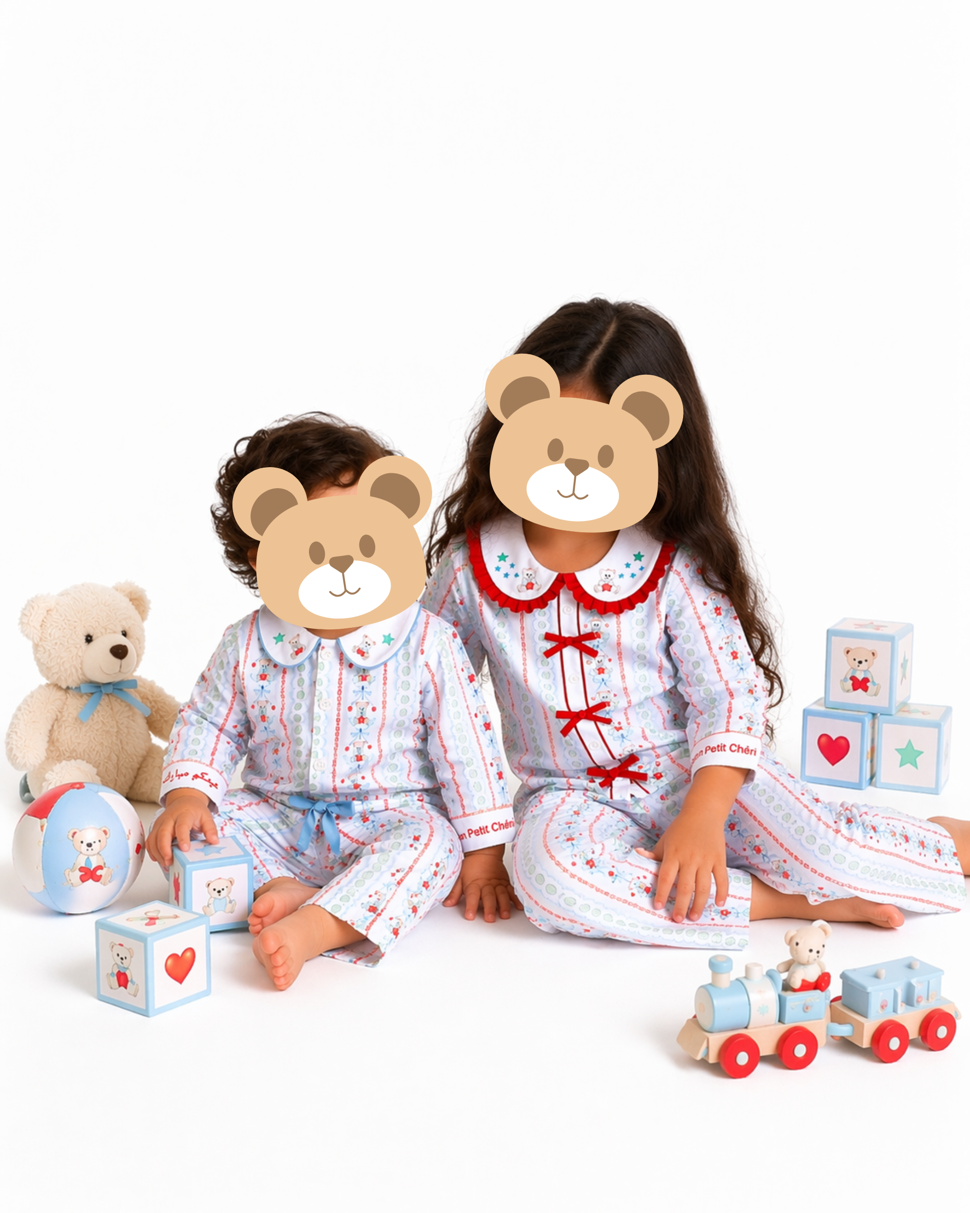 The Tiny Teddy Pyjama (Boy)