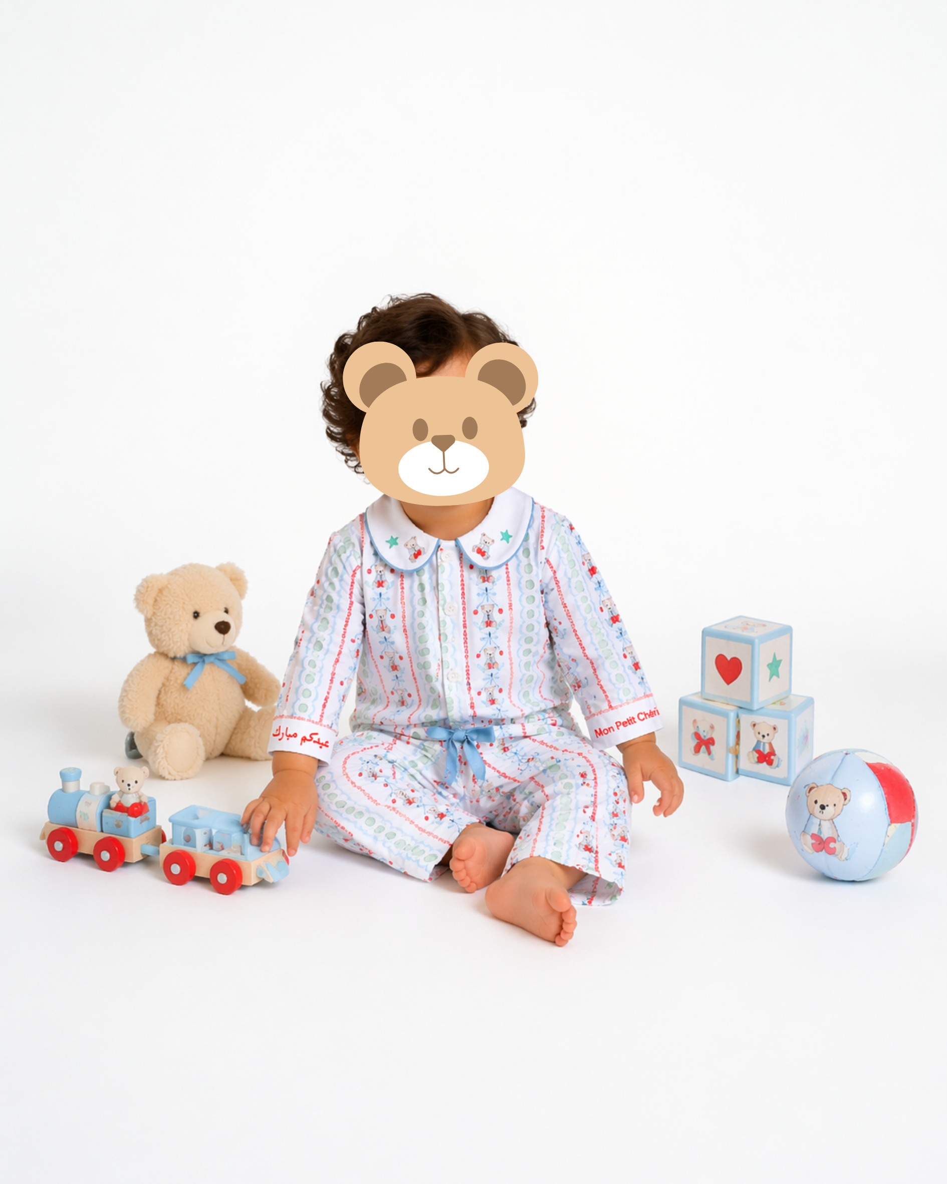 The Tiny Teddy Pyjama (Boy)