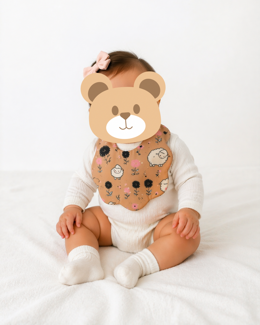 Petit Sheep Story Bib