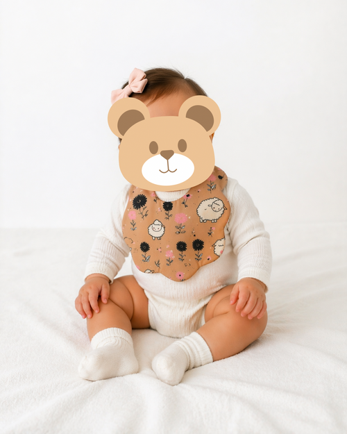 Petit Sheep Story Bib