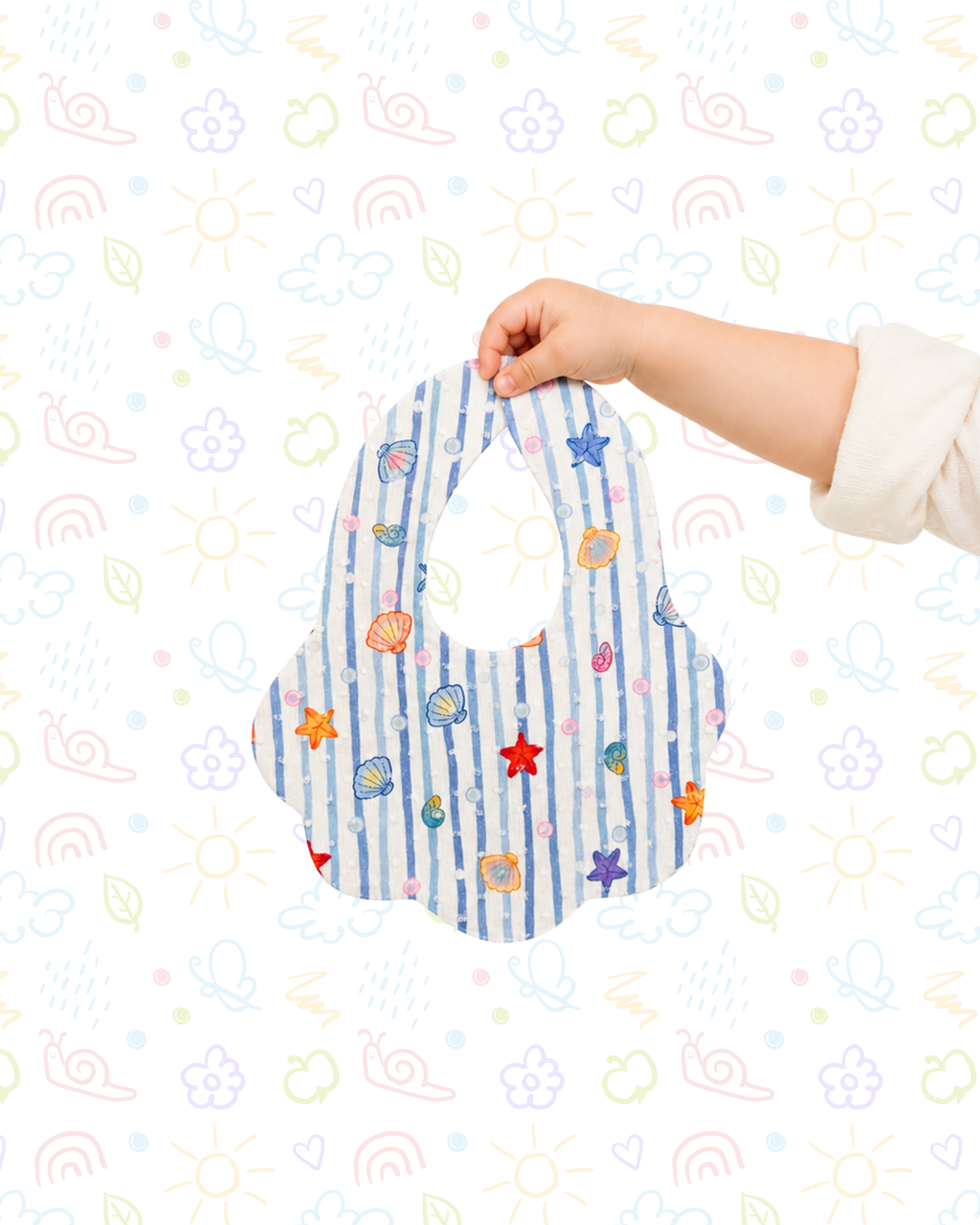 The Tiny Shells Bib
