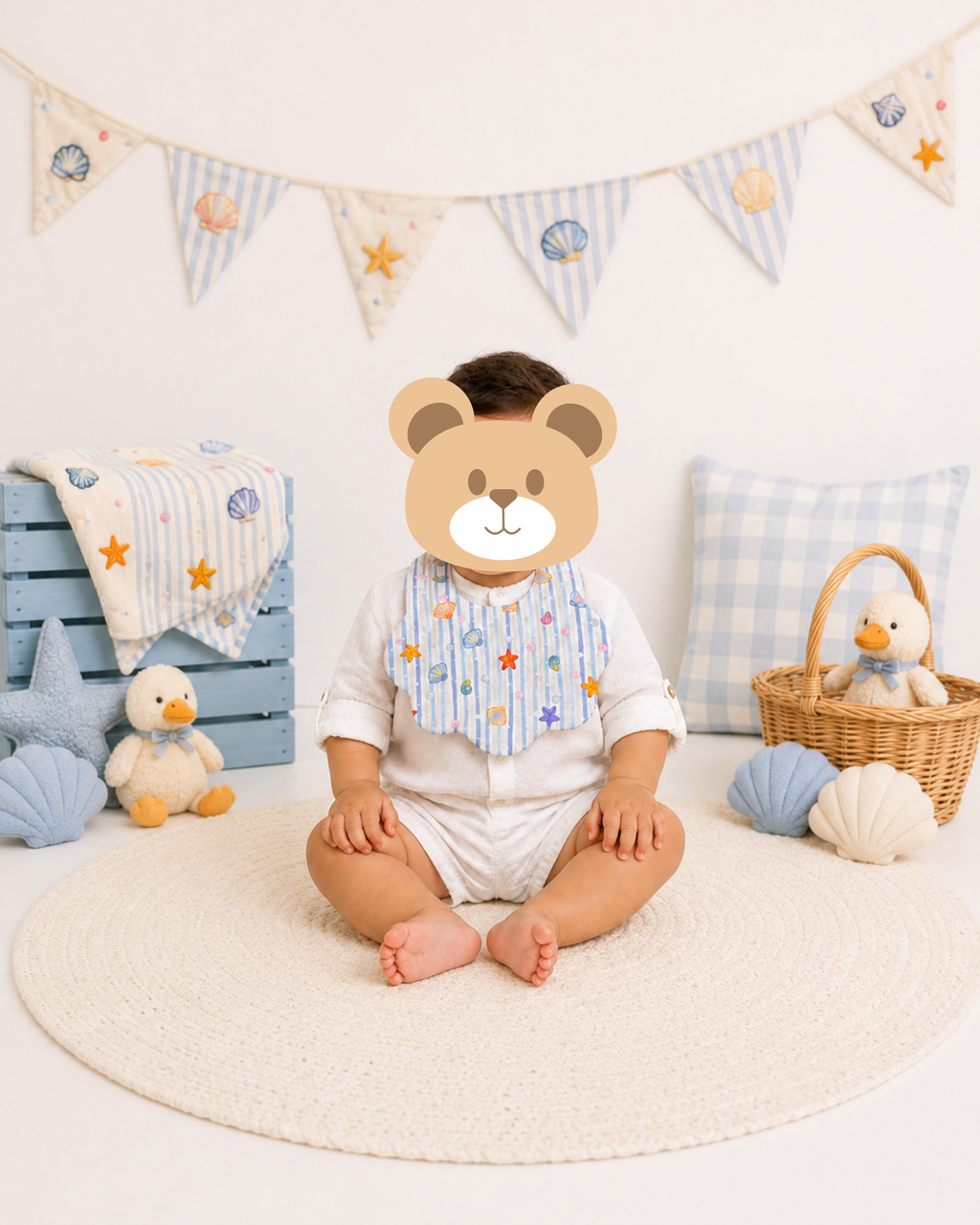 The Tiny Shells Bib