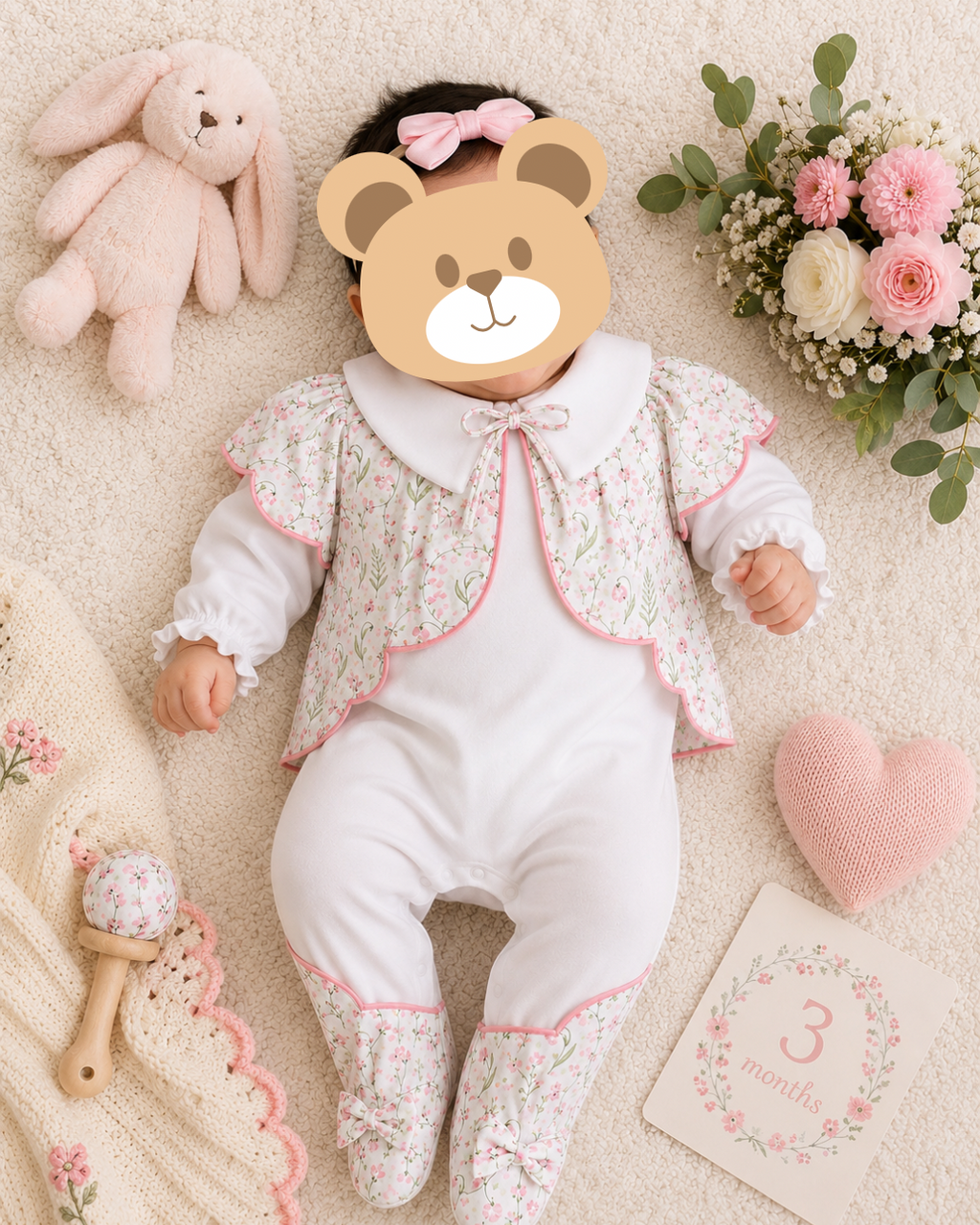 The Aurora Secret Garden Babysuit