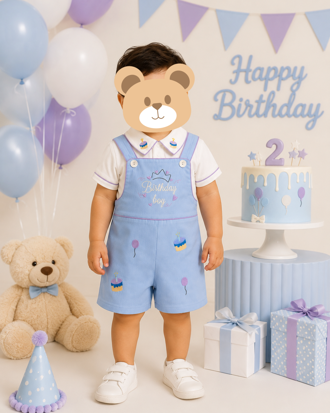 The Birthday Boy Dungaree Set